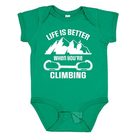 

Inktastic Rock Climbing Mountains Gift Baby Boy or Baby Girl Bodysuit