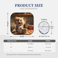 thumbnail image 3 of Bingfone Cartoon Cooking Cat Windshield Sun Shade 2-Piece Foldable Car Front Window Sunshade for Most Sedans SUV Truck-Medium, 3 of 6