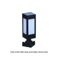 thumbnail image 3 of Pilar de luz Solar para patio trasero, lámpara de capitel, impermeable, inalámbrico, iluminación nocturna, camino, recargable automáticamente Iluminación y accesorios Pilar de luz cálida Toystoory HA072770-06, 3 of 6