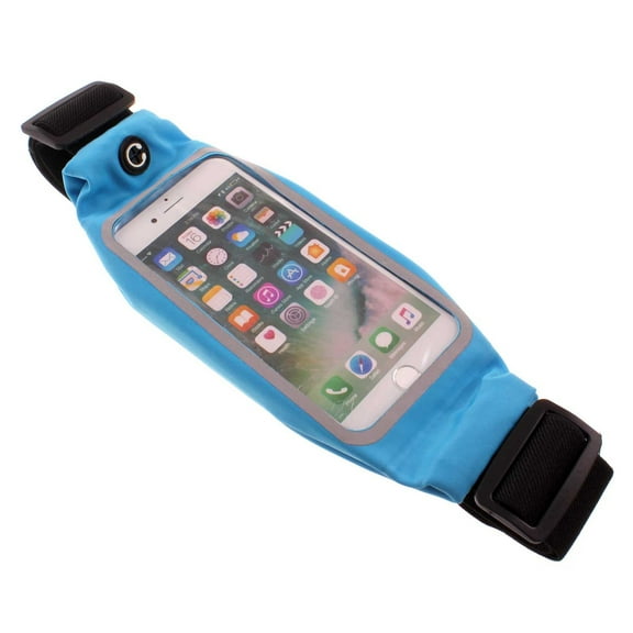 Running Waist Bag for Samsung Galaxy S23 FE Phone - Belt Band Sports Gym Workout Case Cover Pouch Reflective for Samsung Galaxy S23 FE 6.4" (Fan Edition) Model