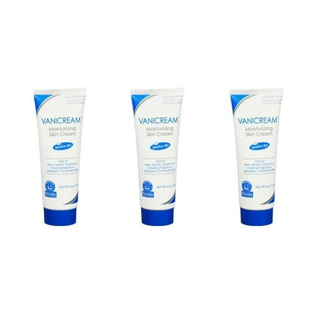 Vanicream Moisturizing Skin Cream for Sensitive Skin - 4 Oz (Pack of