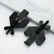 thumbnail image 4 of Cerradura de puerta de dormitorio, cerradura de seguridad para apartamento, cerradura de puerta portátil, acero inoxidable 304 Negro, 4 of 8