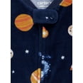 thumbnail image 3 of Carter's Child of Mine Toddler Cozy Pajama Sleeper, One-Piece, Sizes 12M-5T, 3 of 5