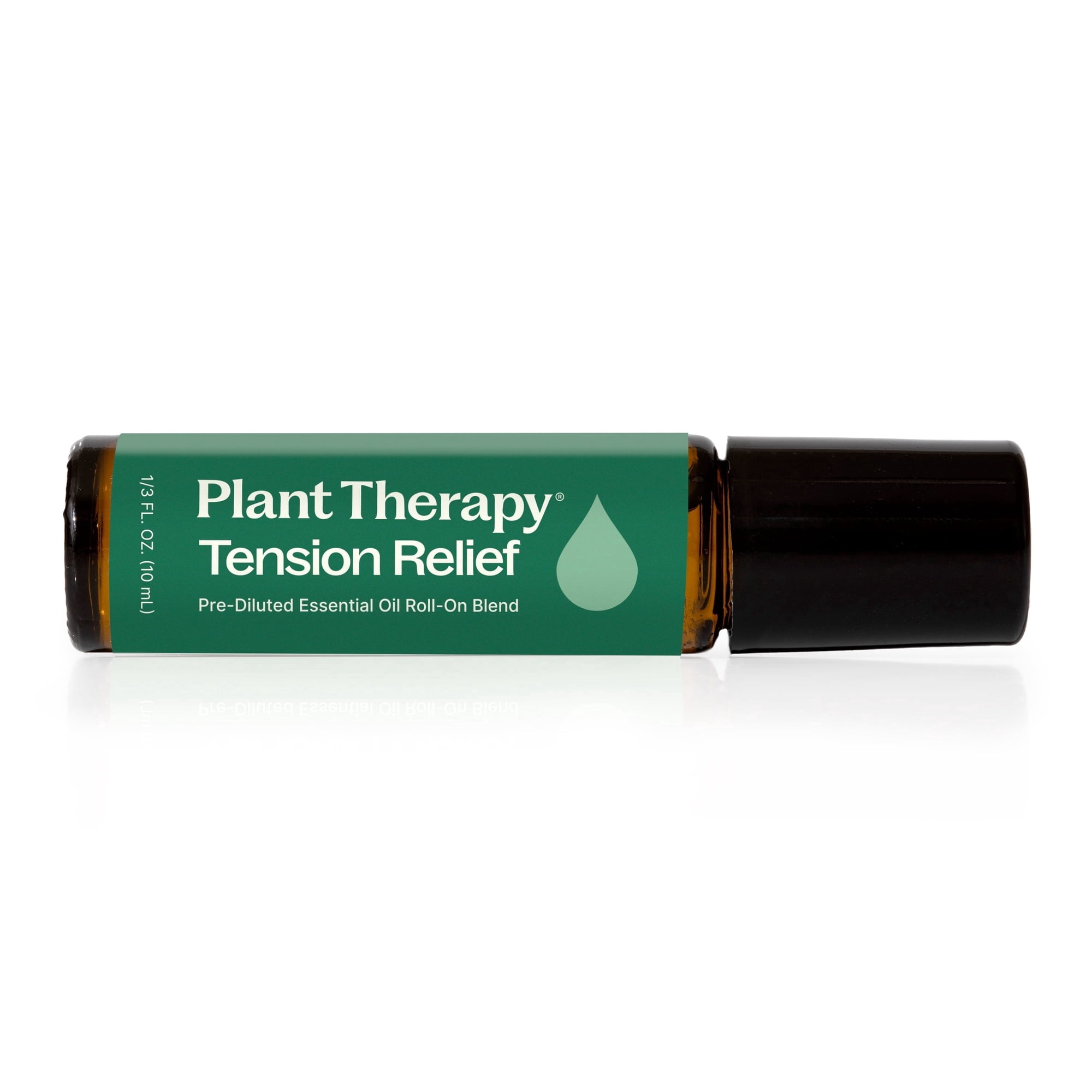Plant Therapy Tension Relief Essential Oil Blend Pre-Diluted Roll-On 10 mL (1/3 oz) 100% Pure, Natural Essential Oils Diluted in Fractionated Coconut Oil