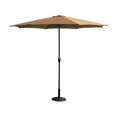 thumbnail image 1 of Sombrilla Para Exterior Con Base Metalica Jardin Playa 3 Mts cafe Sky Green HJSB30140003, 1 of 8