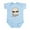 Sky Blue, variant on CafePress - Marsh Mellow Infant Bodysuit - Baby Light Bodysuit, Size Newborn - 24 Months