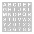 thumbnail image 1 of Labymos 36pcs 5 Inch Letter and Number Stencils Reusable Washable Alphabet Stencils Environment-friendly PET Art, 1 of 8