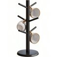 thumbnail image 2 of NTGFU Coffee Mug Holder Tree with 6 Hooks,Cup Rack Holder for Counter Cup Hanger Countertop Home Storage,Black, 2 of 8