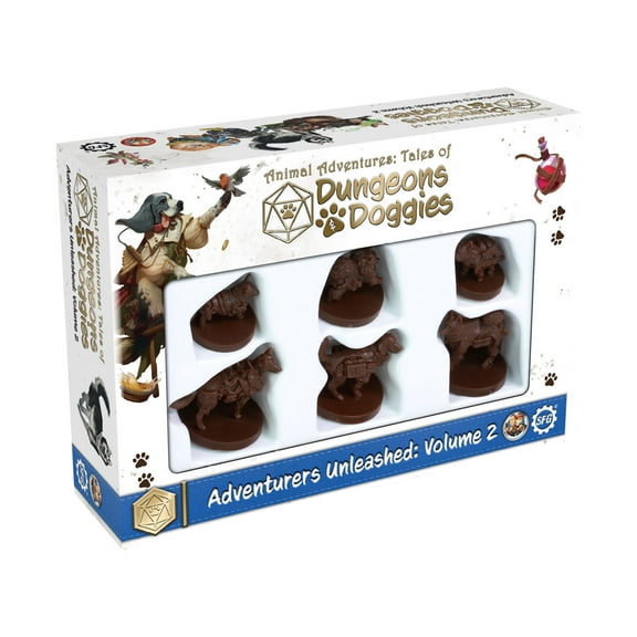 Animal Adventures: Dungeons and Doggies Volume 2 Figures, by Steamforged Games