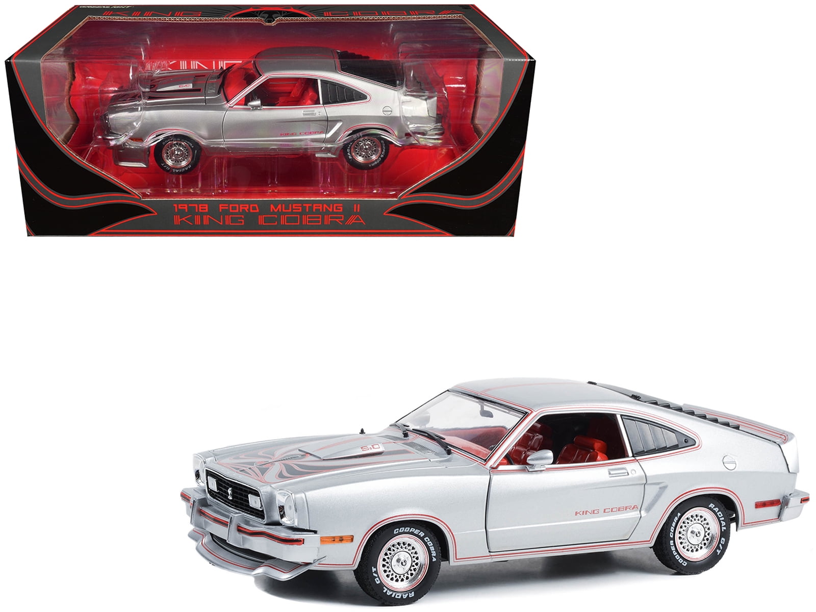 Greenlight 12823 Diecast Model Car - 1968 Ford Mustang GT Greenlight 12823 Diecast Model Car - 1968 Ford Mustang GT
