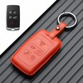thumbnail image 1 of Housse de Protection pour Clé de Voiture en Cuir Véritable pour Land Rover Range Rover Jaguar E-Pace XK, 1 of 10