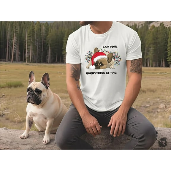 MiyazakiLy I'm Fine Everything Is Fine Shirt, Christmas Sweatshirt, Sweatshirts Women, Christmas Sweatshirt Women, Christmas Lights Sweatshirt