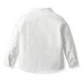 thumbnail image 6 of Girls Button Down Shirts Boy White Button Down Shirt Boys Formal Shirt Boys Uniform Shirts Boys Girls Fashion, 6 of 9