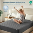 thumbnail image 3 of Funda de Colchón BEDLORE Impermeable Talla Full Gris 46x191x46 cm, 3 of 8