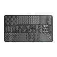 thumbnail image 1 of Unique Bargains 1 Pc Colorful Nail Art Stamp XY-Z19 Silver Tone, 1 of 5