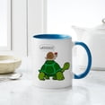 thumbnail image 4 of CafePress - Snail On Turtle Mugs - 11 oz Ceramic Mug - Novelty Coffee Tea Cup, 4 of 4