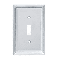 Hampton Bay W36279-PC Chrome Reflect Single Switch Wall Plate Cover
