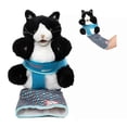 thumbnail image 1 of Cats Puppet Wrestler, Cats Hand Puppets Plush Animal Toys, 1 of 4