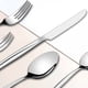 thumbnail image 2 of Bewildely Amplia gama de usos pequeños modernos plateados de los accesorios de la cocina de la comida campestre de las cucharas de café del Cocina y Comedor horquilla secundaria, 2 of 6