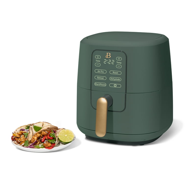Beautiful 6 Qt Air Fryer with TurboCrisp Technology and Touch-Activated  Display, Limited Edition Thyme Green by Drew Barrymore