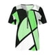 thumbnail image 4 of Blusa informal con cuello en V y manga corta con estampado de verano para mujer con estilo OAVQHLG3B Store  lin121212, 4 of 5