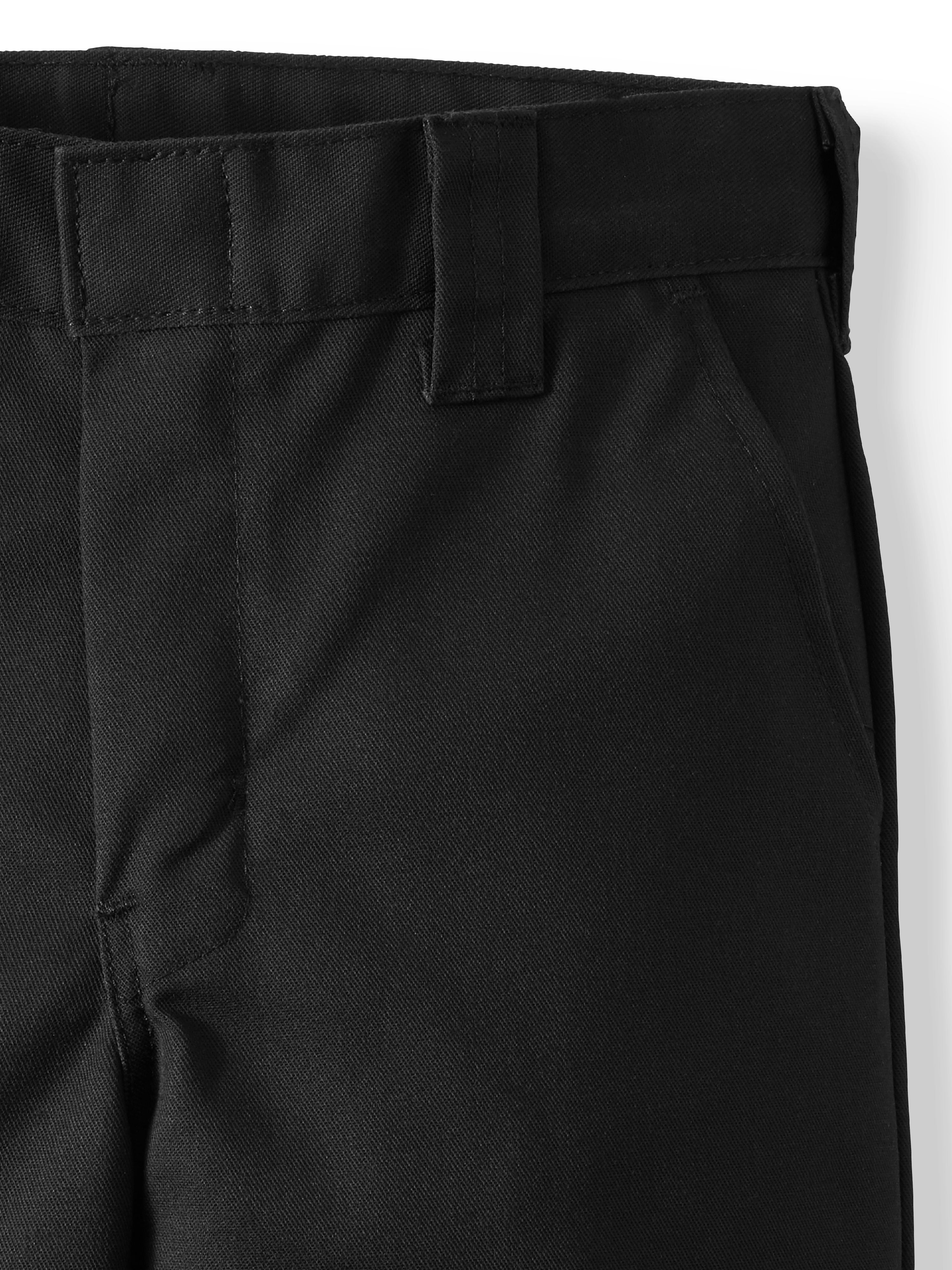 Genuine Dickies Boys School Uniform Slim Double-Knee Multi Pocket Twill Pants (Little Boys & Big Boys), Dickies Pants