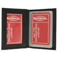 thumbnail image 3 of Lamb Leather Bifold Plastic Credit Card Inserts Holder 1570 (C), 3 of 9