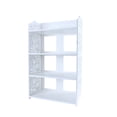 thumbnail image 2 of Estante organizador de almacenamiento con 4 niveles, color blanco, para zapatos, 2 of 12