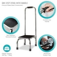 thumbnail image 7 of DMI Step Stool With Handle, Heavy Duty Metal for High Beds, Portable, Adults and Seniors, 300 lbs Weight, 7 of 7
