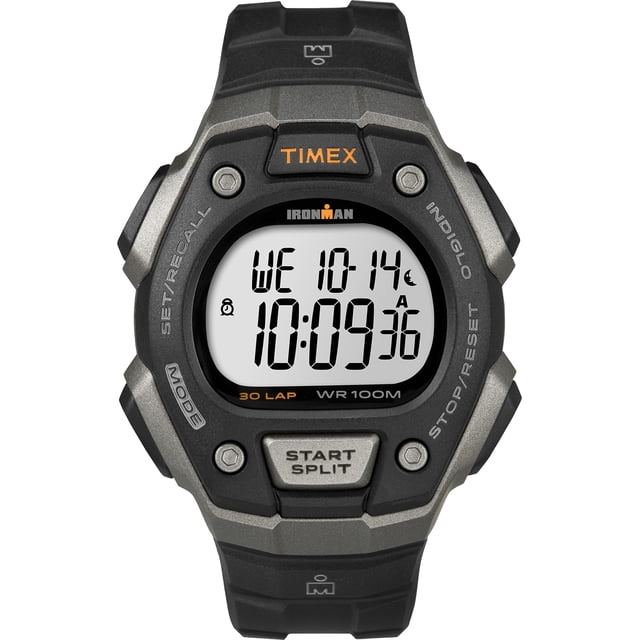 Timex Ironman Classic 30 Reloj con correa de resina para hombre Timex Timex
