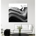 thumbnail image 2 of Giant Art 72x72 Grey Agate B Fine Art Giant Canvas Print in White, 2 of 3