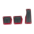 thumbnail image 3 of koolsoo Generic Car Brake Pedal Pad Foot Pedal Cover for Automobile Accessories Red, 3 of 9