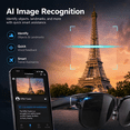thumbnail image 3 of LUOMATE AI Smart Glasses with Camera for Men Women, Bluetooth Smart Sunglasses, Polarized Sunglass Lenses, HD Video, Calling, Translation, 16Gb Memory, 3 of 10