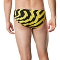 thumbnail image 2 of Speedo Men's Vortex Maze Brief (Speedo Yellow, 28), 2 of 3