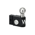 thumbnail image 3 of Weigh Safe Aero Hitch - Adjustable Trailer Hitch Ball Mount - 10" Drop Hitch for 2" Receiver - Premium Heavy Duty Steel Trailer Tow Hitch w/Built in Weight Scale for Anti Sway, 12,500 lbs GTW, 3 of 8