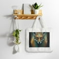 thumbnail image 5 of Salouo Vintage Pattern Fox for Plush Underarm Bag,Soft Tote Bag Ladies Fluffy Shoulder Bag Women Furry Tote Bag Plush Handbag for Autumn and Winter, 5 of 7