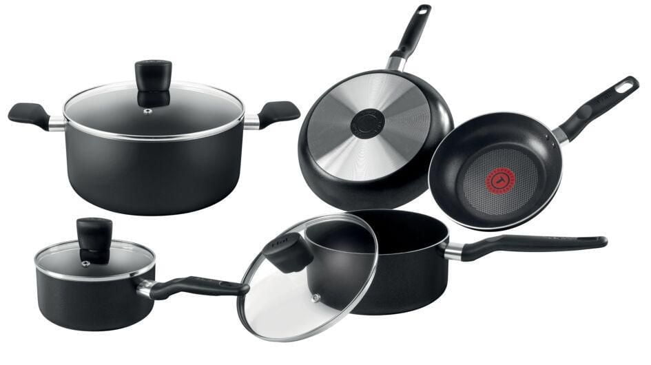 T-fal Essential 8PC Cookware Set, 8-piece set