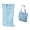 Dark Blue, variant on Grey Portable Beach Towel Bag 2 In 1 Integrated Backpack For Swimming Vacation Travel Nylon Gray