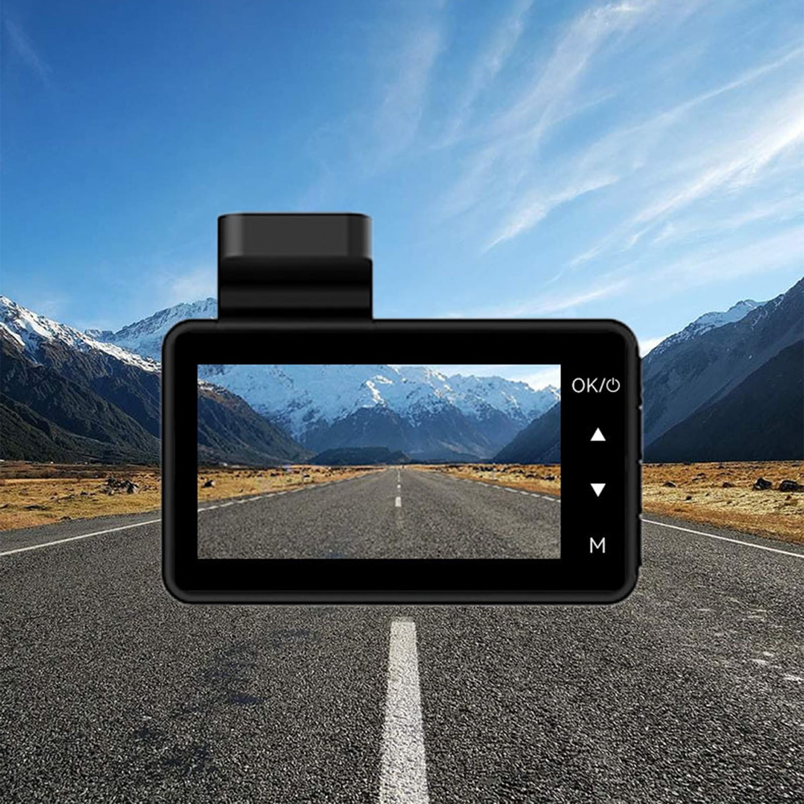 BCZHQQ Dash Camera For Car Front,Night Vision Dash Cam,3 Inch IPS Screen,Built In G-sensor,480P HD Car Camera With Loop Recording,Motion Detection