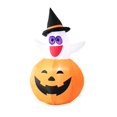 thumbnail image 1 of Halloween Decoration Inflatable Pumpkin 150CM, Waterproof Pumpkin with LED Lights, Polyester, for Indoor and Outdoor Halloween Party Decoration, 1 of 5
