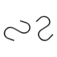 thumbnail image 6 of (3 pack) Mainstays Hooks, Black, 12 Piece/Set, 100% Iron, 6 of 8