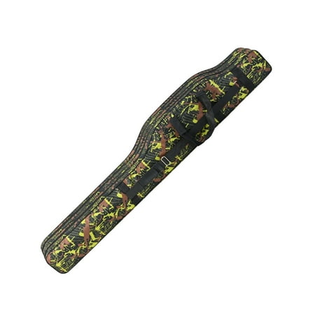 Fishing Rod Case Multiple Layers Fishing Rod Bag Oxfordcloth Portable Folding Outdoor Waterproof Tackle Storage Rod Bag