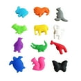 thumbnail image 3 of GOOHOCHY 24 marcadores de silicona para copas de vino, animales marinos y terrestres, identificador de vino, señal para copa de bebida., 3 of 7