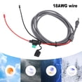 thumbnail image 4 of Cable de Carga Satelital O Diseño de Alimentación de 18awg Con Caja de Fusión para Mini Barcos RVS 12V-24V, 4 of 7