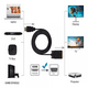 thumbnail image 3 of Adaptador HDMI a VGA BLOOSOM con Cable de Audio de 1.5m Negro/Dorado, 3 of 4