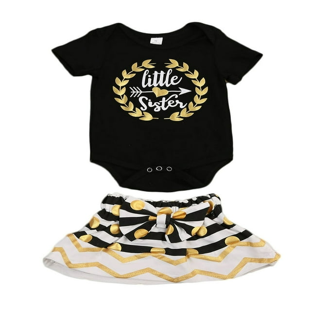 Vêtements Assortis pour Sœur Barboteuse Cerf pour Bébé Fille Robe de Fête
