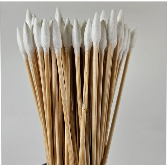 Pointed Tip Cotton Swabs - bag of 100