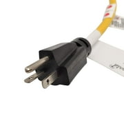 Parkworld 62329 Household Regular 5-20 Plug 20A Male to Dryer 14-30 Receptacle 4-Prong Female Adapter Cord, Two hots bridged in Female (ONLY Output 125V)