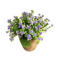 thumbnail image 1 of Plantas artificiales Planta simulada Bonsai decorativo Flor de plástico para la decoración del hogar (Púrpura), 1 of 5