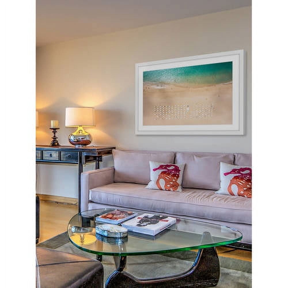 "Beach Goers" Framed Painting Print